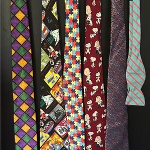 Colorful Men's Tie Set